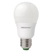 MEGAMAN LED-lampa E27 A60 9,5W, varmvit