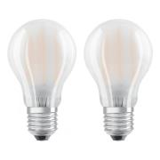 OSRAM LED-lampa E27 4 W, varmvit i 2-pack