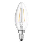 OSRAM LED-kronljus E14 Classic B 2,5W 4 000 K klar