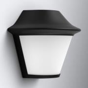 Philips Serres myGarden – svart utomhusvägglampa