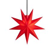 Sterntaler LED-stjärna 9-uddig röd