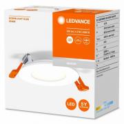 LEDVANCE Recess Slim LED infälld lampa Ø8,5cm 4000K