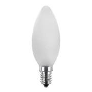Segula LED-kronljuslampa 24V DC E14 3W 927 matt dimbar