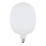 EGLO LED-lampa E27 4,5W Big Size oval 2 700 K opal