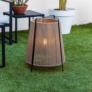 FARO BARCELONA Terrasslampa Akane, beige