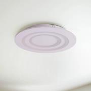 Näve LED-taklampa Mirel, vit, metall Ø 50 cm RGB CCT Fjärrkontroll