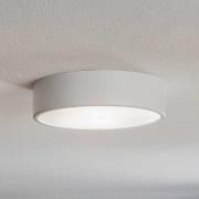 TEMAR LIGHTING Taklampa Cleo 300, vit, sensor, IP20, Ø 30 cm, metall