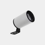 LEDS-C4 Eko utomhus spotlampa, vit, höjd 15,7 cm, aluminium