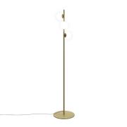 LEDS-C4 LED-golvlampa Perlina, höjd 170 cm, guldfärgad