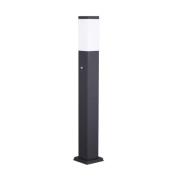 G & L Handels GmbH Väglampa 400166142, V2A, sensor, antracit, 2 uttag