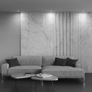 Maytoni infälld downlight Reif, vit/vit, Ø 6,8 cm, aluminium
