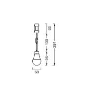 OSRAM LED-armatur A75 10W 840 1055 lm anslutningsbox, 3-pack