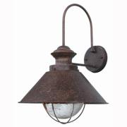 FARO BARCELONA Charmig vägglampa för utomhusbruk Nautica, 34,5 cm