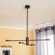 Nowodvorski Lighting Taklampa Orbit IV, svart, 4 lampor