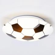 Lindby Svartvit taklampa fotboll