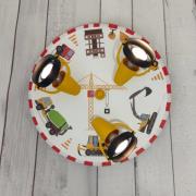 Niermann Standby Takspotlight Byggarbetsplats, 3 lampor