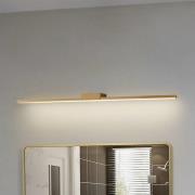 Lucande LED-spegellampa Kivana, koppar, metall, 90 cm, IP44