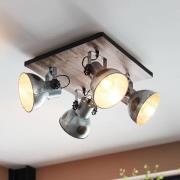 EGLO Taklampa Barnstaple i industriell design 4 lampor