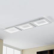 EGLO connect LED-taklampa Padrogiano-Z 3 lampor, 120 x 30 cm