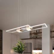 Trio Lighting Albany LED-hänglampa, brun, 100 x 28 cm, aluminium, CCT,...