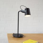 Hübsch Ardent bordslampa, svart, järn, E14, höjd 54 cm