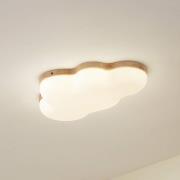 Lindby LED-taklampa Pilvi, plast, moln, 50 cm