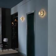 Nuura Aps Nuura LED-vägglampa Blossi Wall, Ø 23 cm, guld/klar