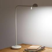 Vibia Pin 1655 LED-bordslampa, längd 40 cm, creme