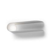Fabbian Comet vägglampa, vit, metall, glas, G9