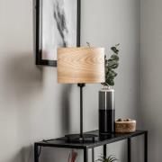 Envostar Bordslampa i fanér kärnved ask Ø 25 cm