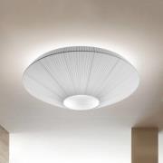 Bover taklampa Siam 120, höjd 61 cm, nickel/vit