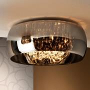 Schuller Valencia Argos taklampa med kristaller, Ø 50 cm