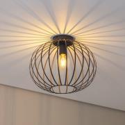 Argon Taklampa Valor, antracit, stål, Ø 40 cm