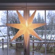 STAR TRADING Hängstjärna Sensy, Ø 100 cm, vit