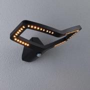 Paulmann Smart vägglampa med sensor Alara, CCT, antracit IP44