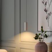 Deko-Light Hänglampa CAN, vit, höjd 15 cm, Ø 6 cm, metall, GU10
