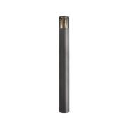 Deko-Light Facado II väglampa, höjd 100 cm, grå/rök, Ø 11 cm IP65