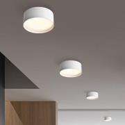 LED-taklampa CMD 9194, Ø 15 cm, vit, IP44, metall