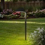 Lindby LED-markspettslampa Capelo, svart, aluminium, höjd 77 cm
