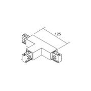 Ivela T-koppling LKM DALI vit skyddsledare höger 3-fas