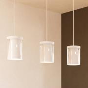 EGLO connect Smart LED-hänglampa Chiusello-Z, vit, metall