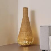 Lucande golvlampa Takeo, rotting, höjd 115 cm, E27