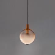 OLEV LED-hänglampa BEAM STICK NUANCE, rosa, Ø 20 cm, 927