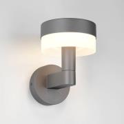 Trio Lighting LED-utomhusvägglampa Mackenzie, antracit, aluminiumgjutg...