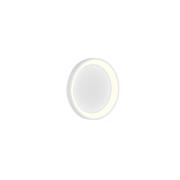 HELL Aaron LED-vägglampa, Ø 38 cm, vit, CCT, fjärrkontroll