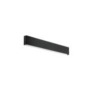 Ideallux Ideal Lux LED-vägglampa Delta, svart, B 61 cm, upp/ner