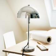 Dyberg Larsen bordslampa Stockholm, höjd 41 cm metall/marmor