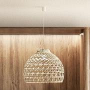 Nowodvorski Lighting Hänglampa BOHO, Ø 60 cm, naturbrun, rotting, E27