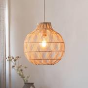 GOOD & MOJO Hänglampa Mendoza, natur, Ø 35 cm, bambu E27
