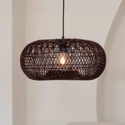 GOOD & MOJO Hänglampa Arizona, röd, Ø 50 cm, bambu, E27